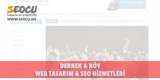 Dernek & köy Web Tasarım & Seo Hizmetleri