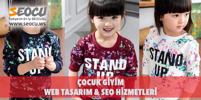 Çocuk Giyim Web Tasarım & Seo Hizmetleri
