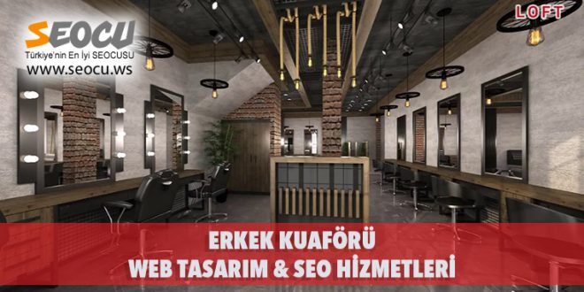 Erkek Kuaförü Web Tasarım & Seo Hizmetleri