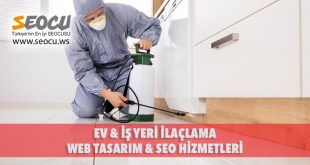 Ev & İş Yeri İlaçlama Web Tasarım & Seo Hizmetleri