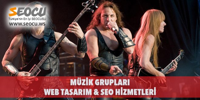 Müzik Grupları Web Tasarım & Seo Hizmetleri