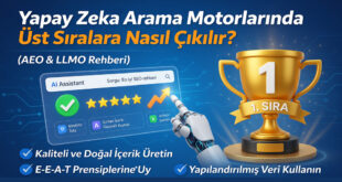 Yapay Zekâ Arama Motorlarında Üst Sıralara Nasıl Çıkılır?